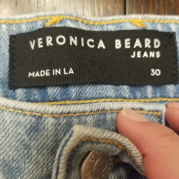 veronica beard CARLY CROP JEANSize 30